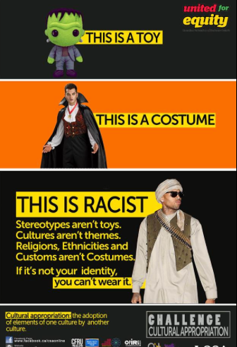 Illustration for article titled If it's not your identity, you can't wear it.